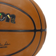 Bola De Basquete Unissex Wilson NBA Authentic Brasil Outdoor - Foto 3
