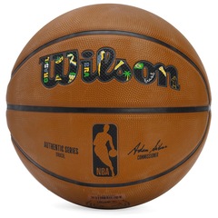 Bola De Basquete Unissex Wilson NBA Authentic Brasil Outdoor - Foto 4