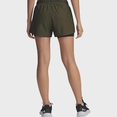 Shorts Under Armour Tech Play Up 2 In 1 - Feminino - Foto 3
