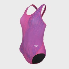 Maiô Feminino Speedo Alça Larga Net - Foto 3