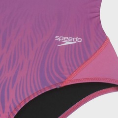 Maiô Feminino Speedo Alça Larga Net - Foto 5