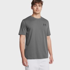 Camiseta Under Armou Left Chest - Masculina - Foto 1