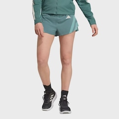 Shorts Feminino Adidas Adizero Archive Gel 4 Pol - Foto 1