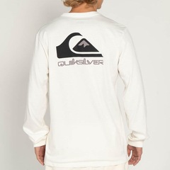 Camiseta Manga Longa Quiksilver Omni Logo Masculina - Foto 2