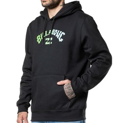 Blusão de Moletom Billabong Canguru Arch Gradient Masculino - Foto 3