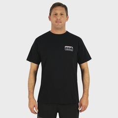 Camiseta Masculina Billabong Runner Preta - Foto 1