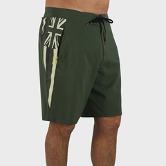 Bermuda Surf Alive Florence Marine X Hawaii Green Importada Masculina - Foto 3