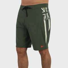 Bermuda Surf Alive Florence Marine X Hawaii Green Importada Masculina - Foto 4