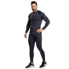 Conjunto Fitness Térmico Blusa e Calça Vekyo Masculino - Foto 1