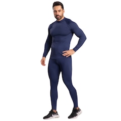 Conjunto Fitness Térmico Blusa e Calça Vekyo Masculino - Foto 1
