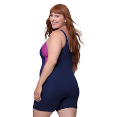 Maiô Macaquinho Selene Clássico Plus Size Feminino - Foto 2