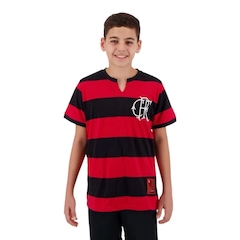 Camisa do Flamengo Braziline Flatri CRF Infantil - Foto 1