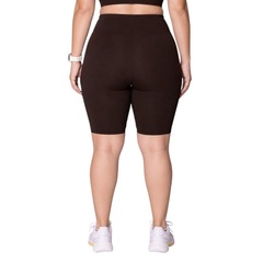 Bermuda Selene Básica Fitness Plus Size Feminina - Foto 2