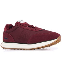 Tênis Lacoste L-Spin Bordô Masculino - Foto 7