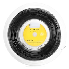 Corda Luxilon 4G 17 1.25mm Preta - Rolo com 200 metros - Unissex - Foto 1