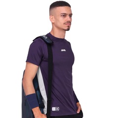 Camiseta Ama Sport Tech Roxa - Masculino - Foto 3