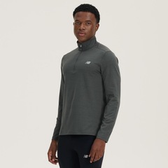 Blusa Masculina Manga Longa 1/2 Zíper Sport Essentials - Foto 5