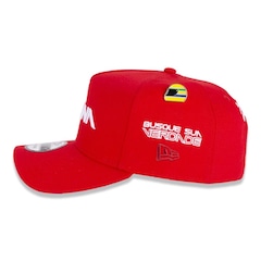 Bone New Era 9FORTY A-Frame Senna World Champion New Era Masculino - Foto 5