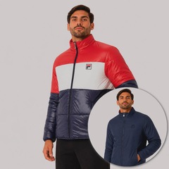 Jaqueta Fila Padded Double Masculina - Foto 2