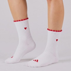 Kit Meia Adidas Gráfica - 3 Pares - Feminino - Foto 1