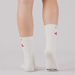 Kit Meia Adidas Gráfica - 3 Pares - Feminino - Foto 5