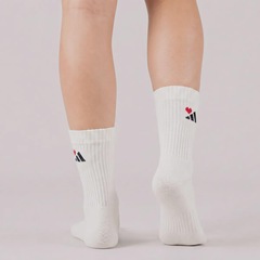 Kit Meia Adidas Gráfica - 3 Pares - Feminino - Foto 7