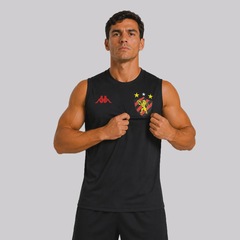 Camiseta Regata Kappa Sport Recife Supporter Essence 2026 Masculina - Foto 4