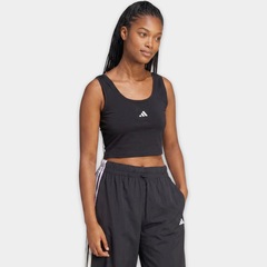 Cropped adidas Sleeveless Small Logo Essentials - Feminina - Foto 3