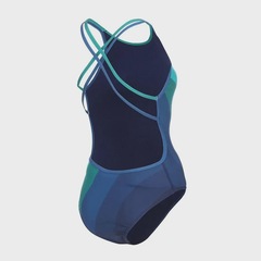 Maiô Speedo Four Stripes Waves Feminino - Foto 3