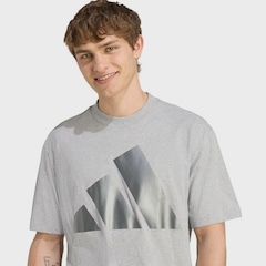 Camiseta adidas Holiday Big Logo Masculina - Foto 3