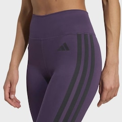 Calça Legging adidas Optime Essentials Três Listras 7/8 Feminina - Foto 3