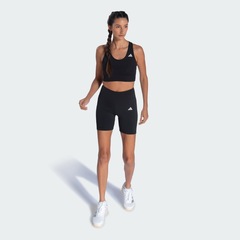 Bermuda Legging de Poliamida adidas Optime Feminina - Foto 3