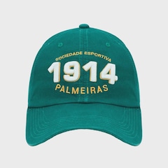 Boné Adulto Supercap do Palmeiras 1914 Aba Curva - Foto 1