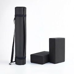 Kit Tapete 2 Blocos Best Fit Yoga Pilates Meditação Exercício Fitness - Foto 1