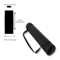Kit Tapete 2 Blocos Best Fit Yoga Pilates Meditação Exercício Fitness - Foto 3