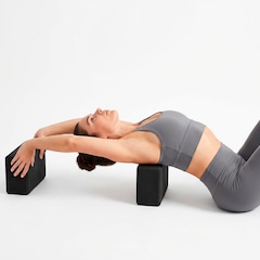 Kit Tapete 2 Blocos Best Fit Yoga Pilates Meditação Exercício Fitness - Foto 6