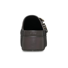 Sandália Crocs Dylan Platform Boho Buckle Clog Espresso - Unissex - Foto 6