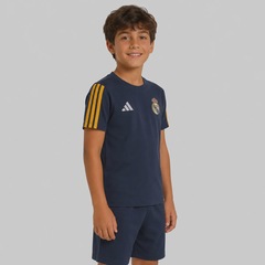 Camisa Real Madrid adidas Logo Infantil - Foto 2