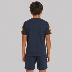 Camisa Real Madrid adidas Logo Infantil - Foto 4