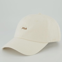 Boné Adulto Fila DNA Letter Sport Life Logo Aba Curva - Foto 1