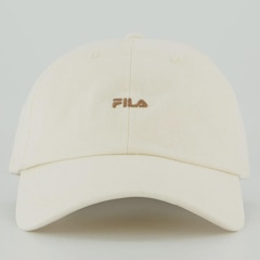 Boné Adulto Fila DNA Letter Sport Life Logo Aba Curva - Foto 2