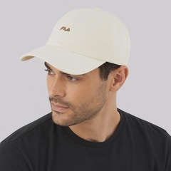 Boné Adulto Fila DNA Letter Sport Life Logo Aba Curva - Foto 5