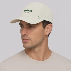 Boné Adulto adidas Linear Canvas 5P Aba Curva - Foto 5