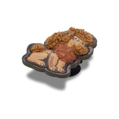 Jibbitz™ Crocs Poodle Vintage Único - Unissex - Foto 2
