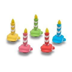 Jibbitz™ Crocs Velas Coloridas Com Led Pack Com 5 Peças Único - Unissex - Foto 2