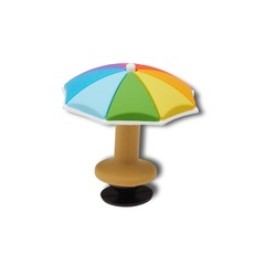 Jibbitz™ Crocs Guarda-Sol De Praia Colorido 3D Único - Unissex - Foto 2