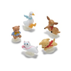 Jibbitz™ Crocs Animais Fofinhos Pack com 5 Peças Único - Unissex - Foto 2