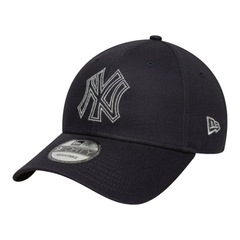 Boné Adulto New Era Metallic Outline 940 New York Yankees Aba Curva - Foto 2