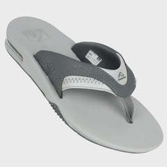 Chinelo Reef Mick Fanning Gray Reflective - Masculino - Foto 2