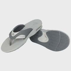 Chinelo Reef Mick Fanning Gray Reflective - Masculino - Foto 3